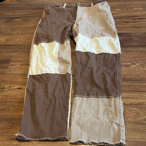 Hollister patch jeans